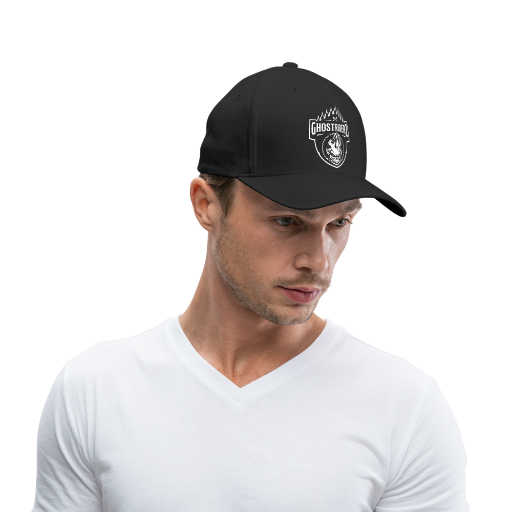 GhostRiderZ Classic Logo Flexfit Baseball Cap - black