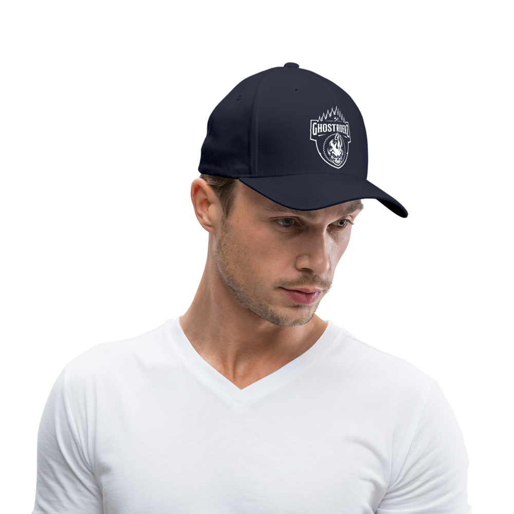 GhostRiderZ Classic Logo Flexfit Baseball Cap - navy