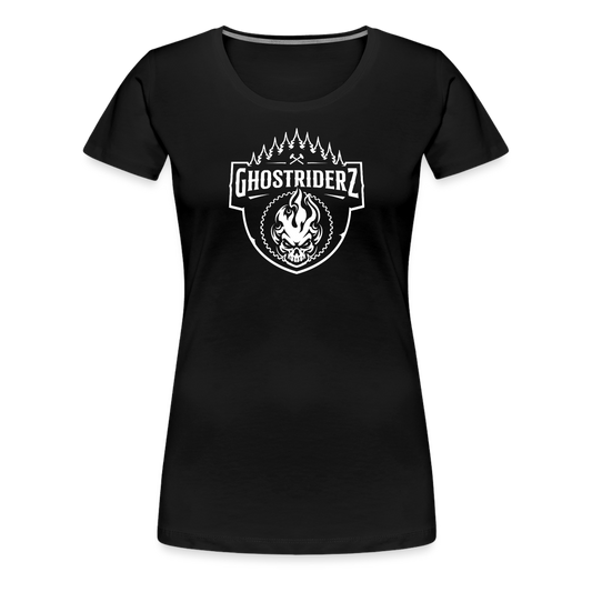 Womans GhostRiderZ Tee - black