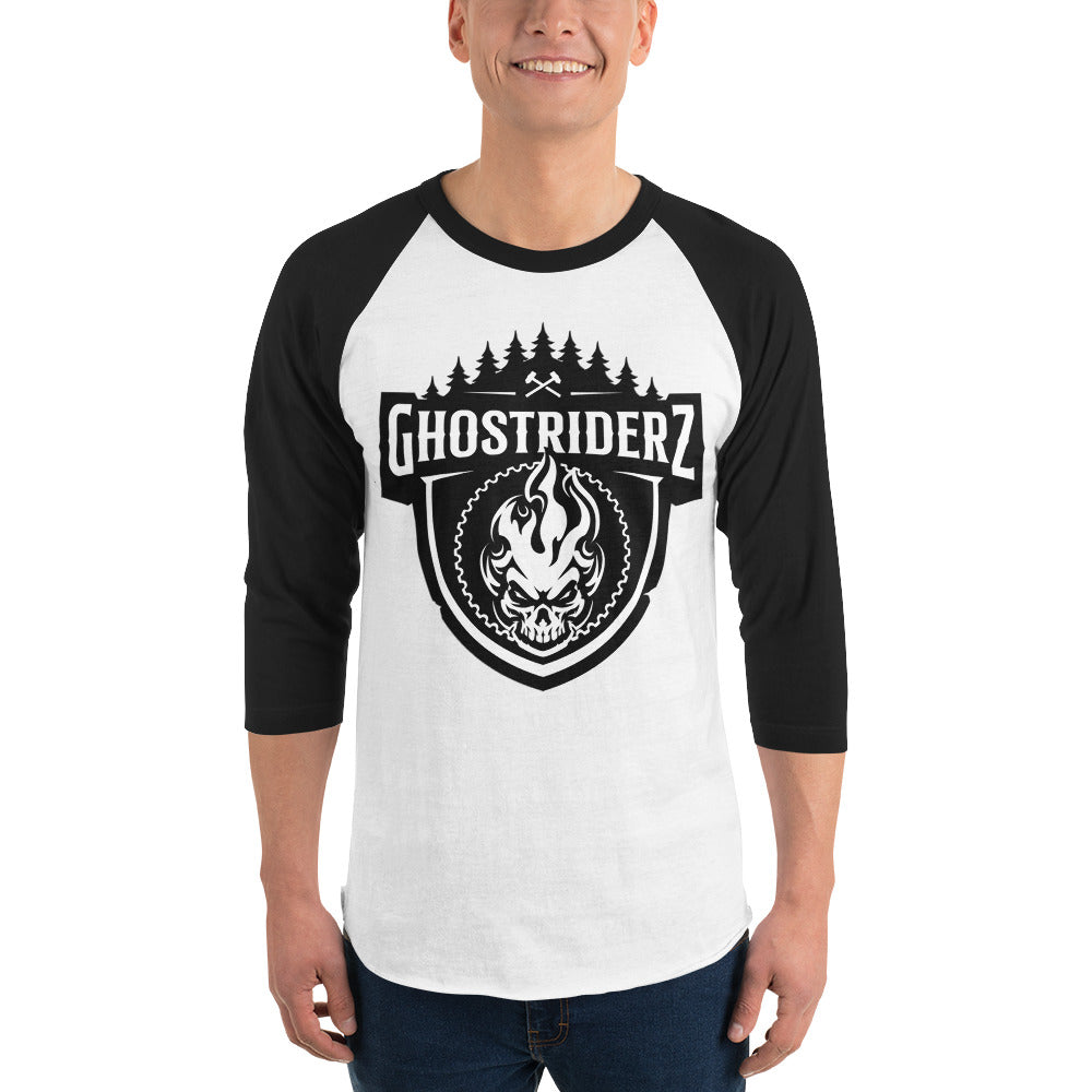 GhostRiderZ 3/4 sleeve raglan shirt