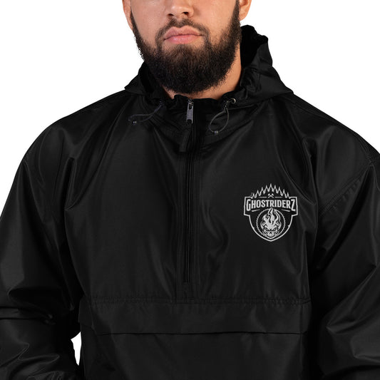 GhostRiderZ Logo Embroidered Champion Packable Jacket