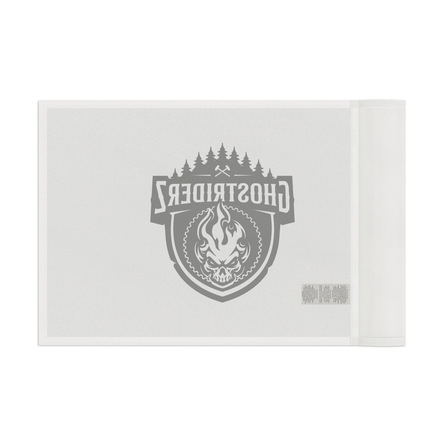 Horizontal Ghostriderz Flag - White Background