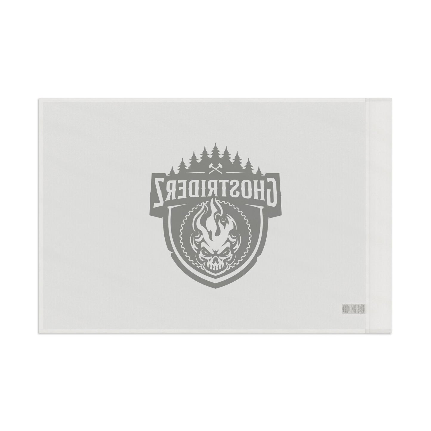 Horizontal Ghostriderz Flag - White Background
