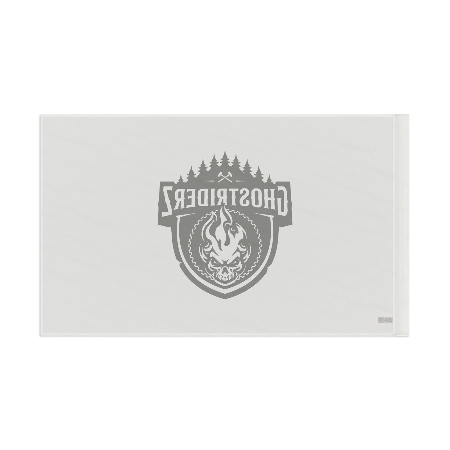 Horizontal Ghostriderz Flag - White Background