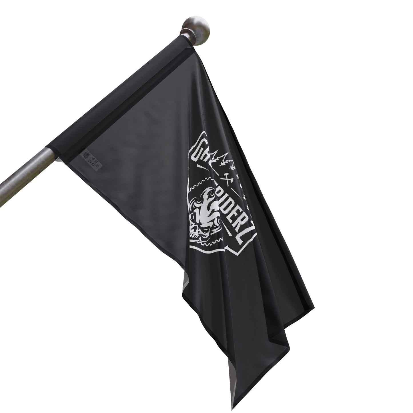 Horizontal Ghostriderz Flag - Black Background