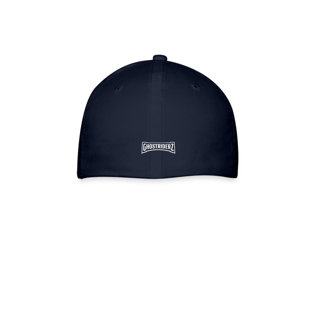 GhostRiderZ Classic Logo Flexfit Baseball Cap - navy