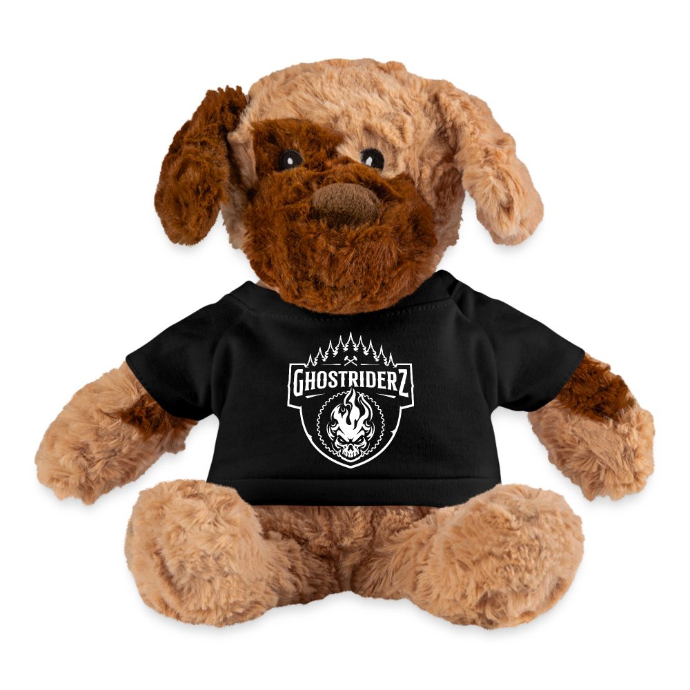 GhostRiderZ Dog Teddy Bear - black
