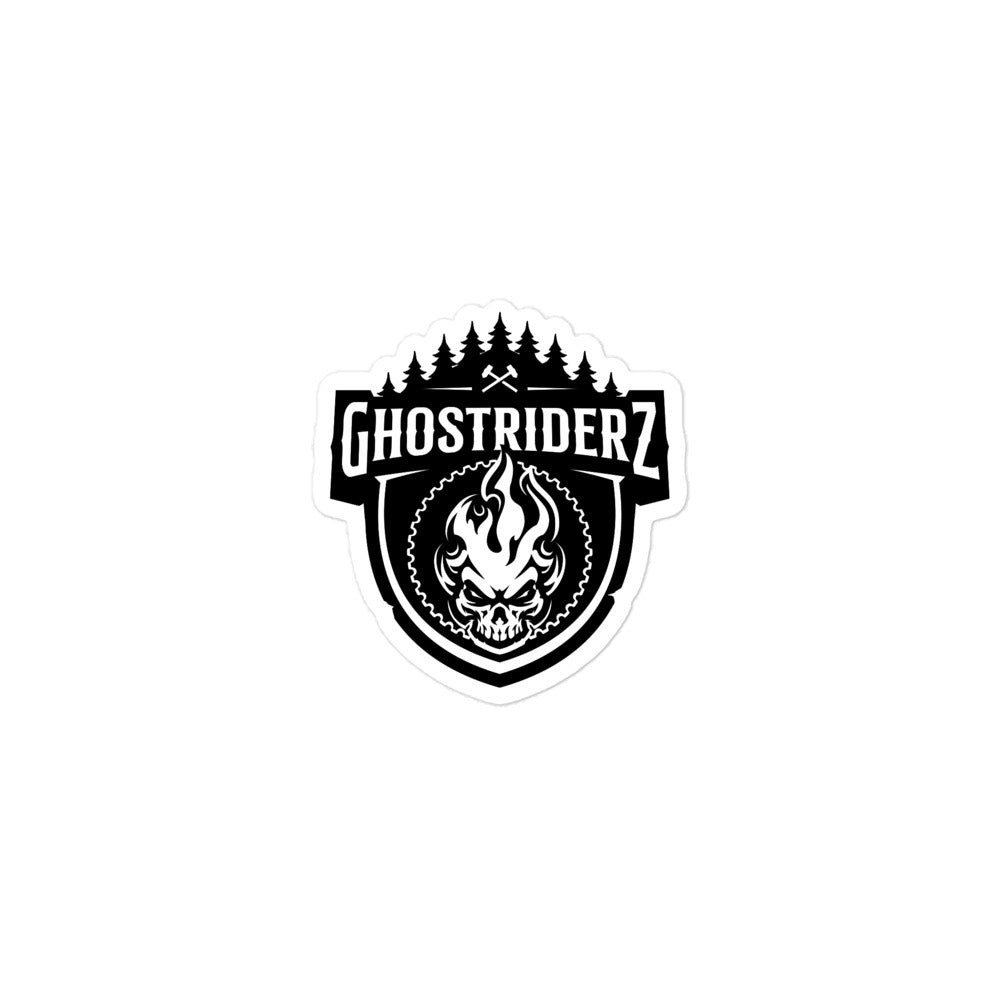 GhostRiderZ logo sticker