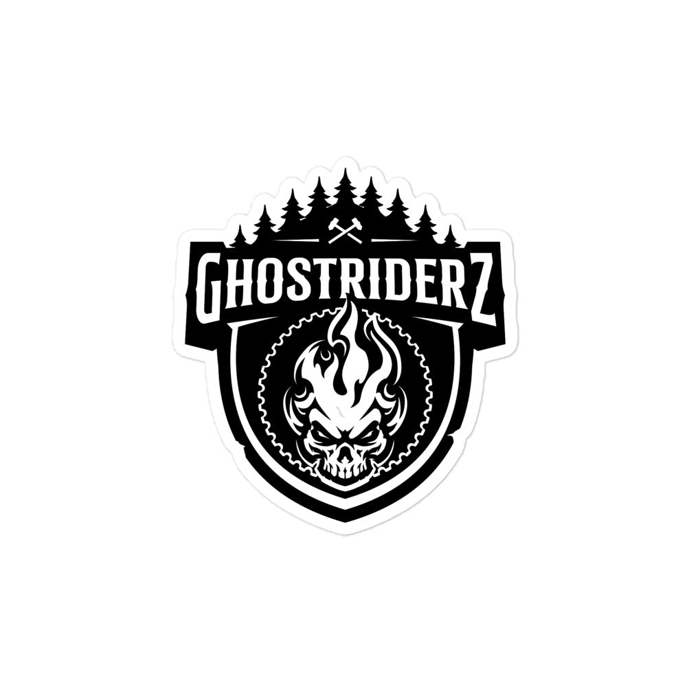 GhostRiderZ logo sticker